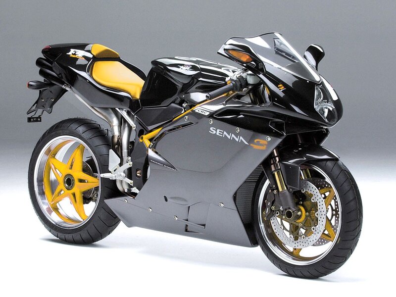 Black and yellow sport motorcycle
