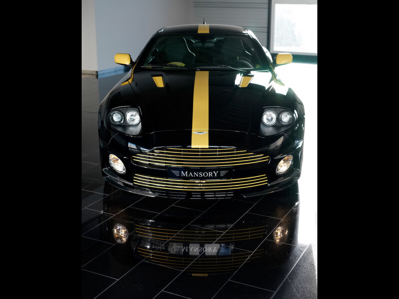 Black and yellow sports car