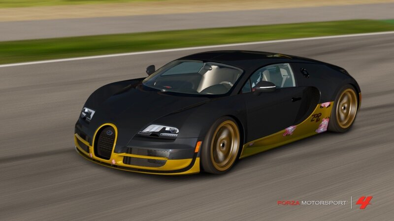 Black and Yellow Sports Car — Dynamic, 3d Render