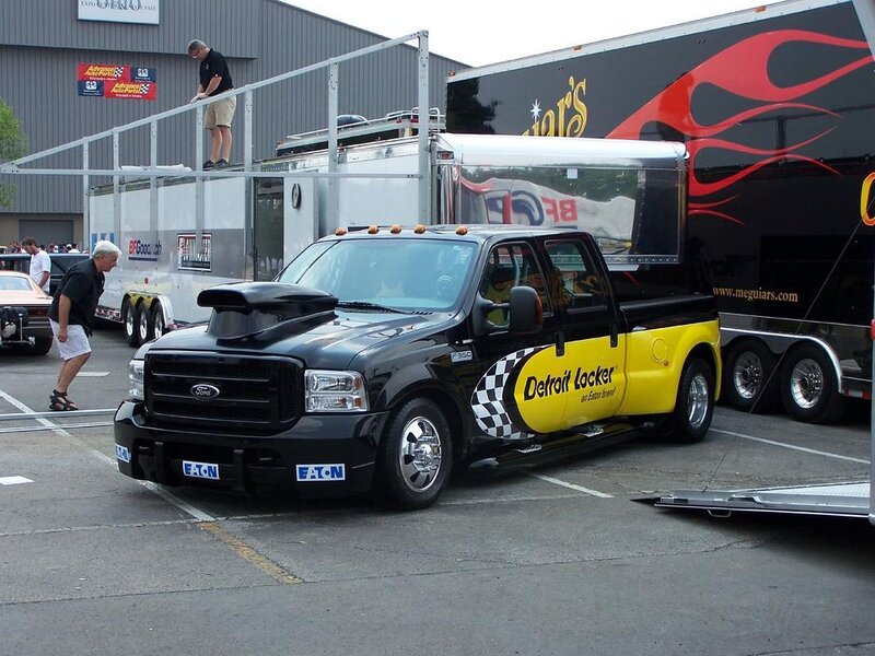 Black and Yellow Truck