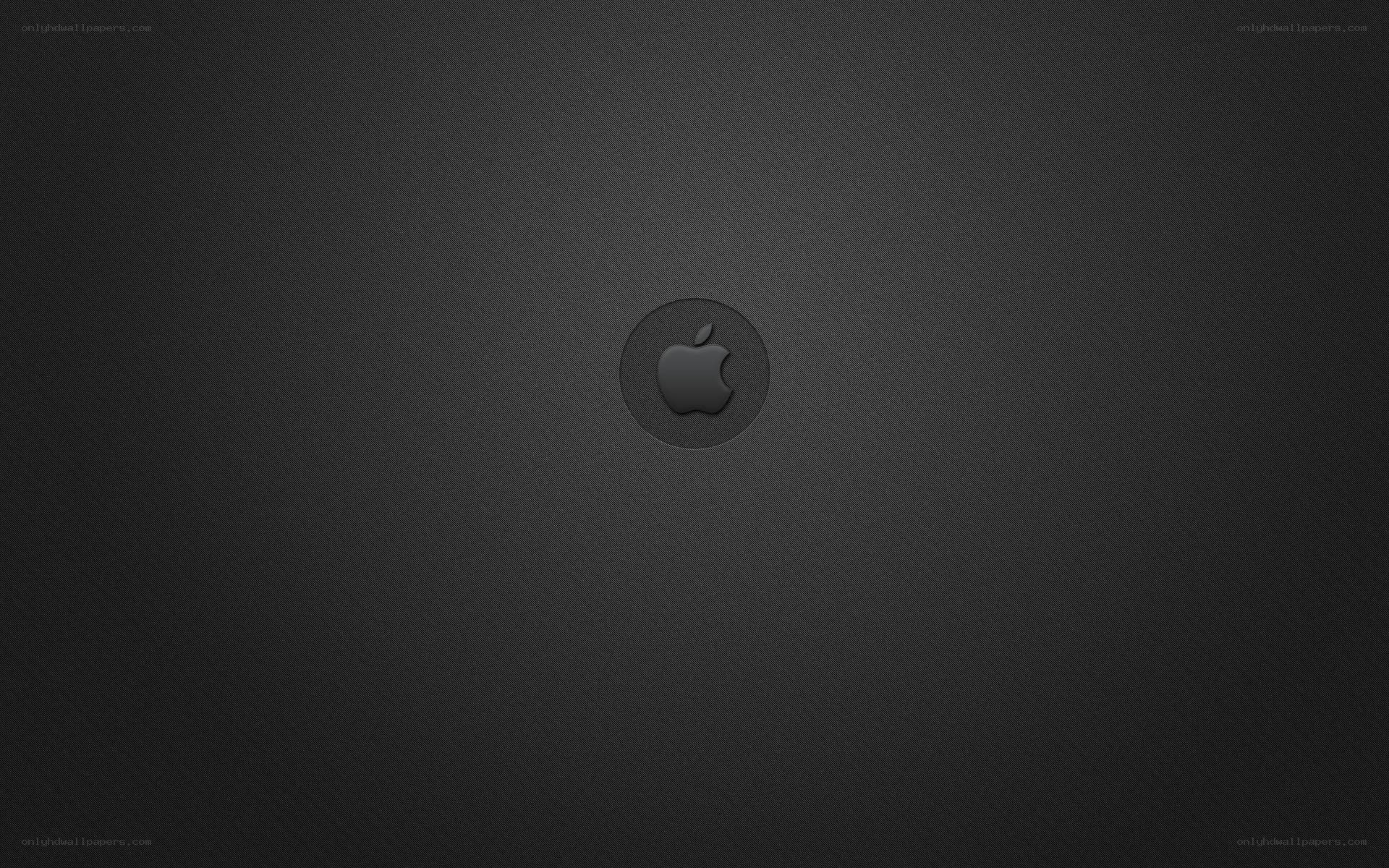 black apple logo background