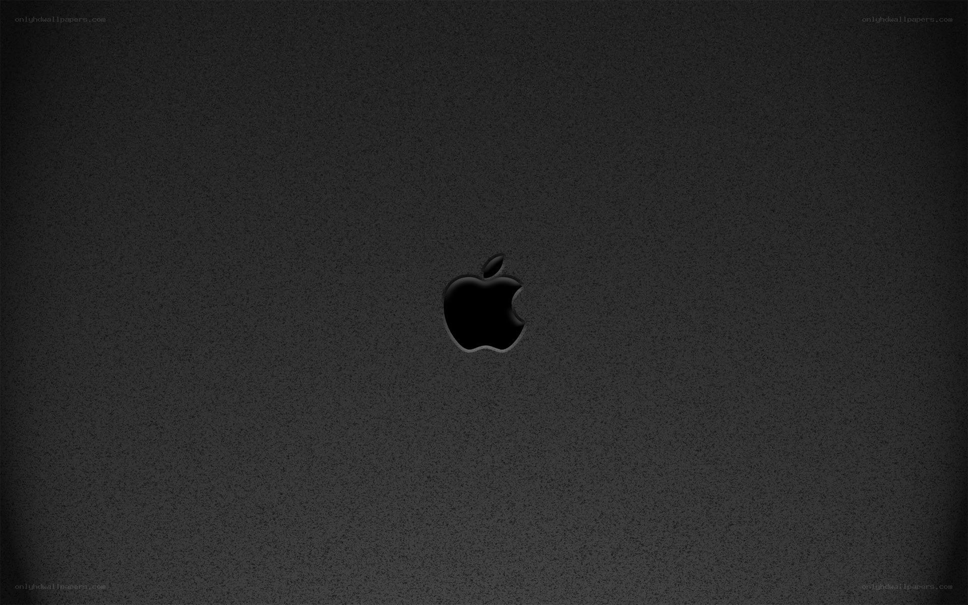 black apple logo background