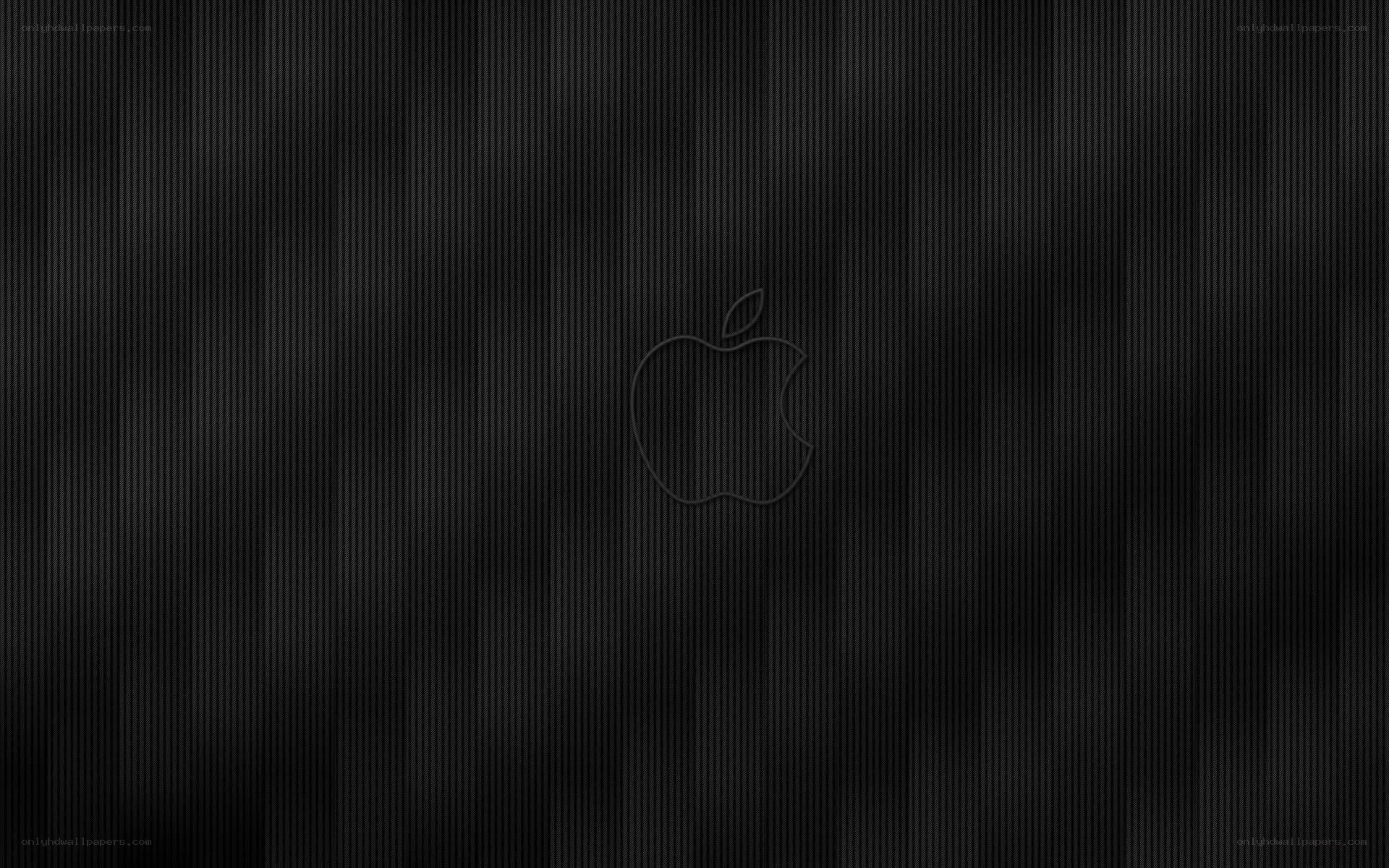 black apple logo background