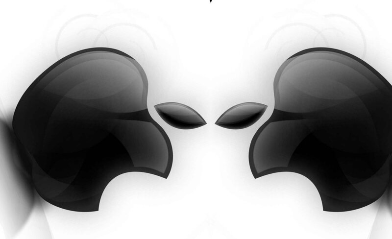Black Apple Logos