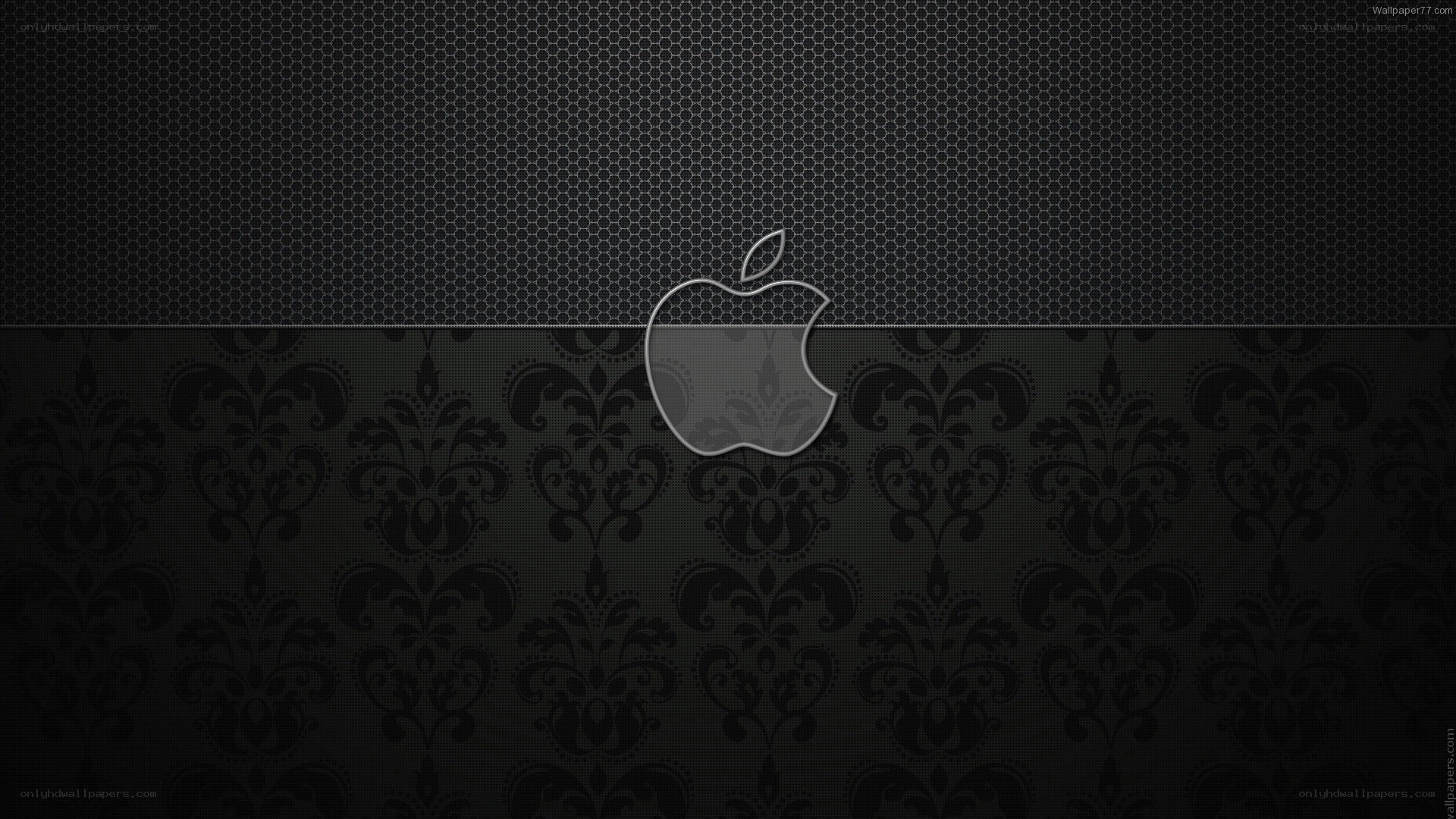 black apple wallpaper