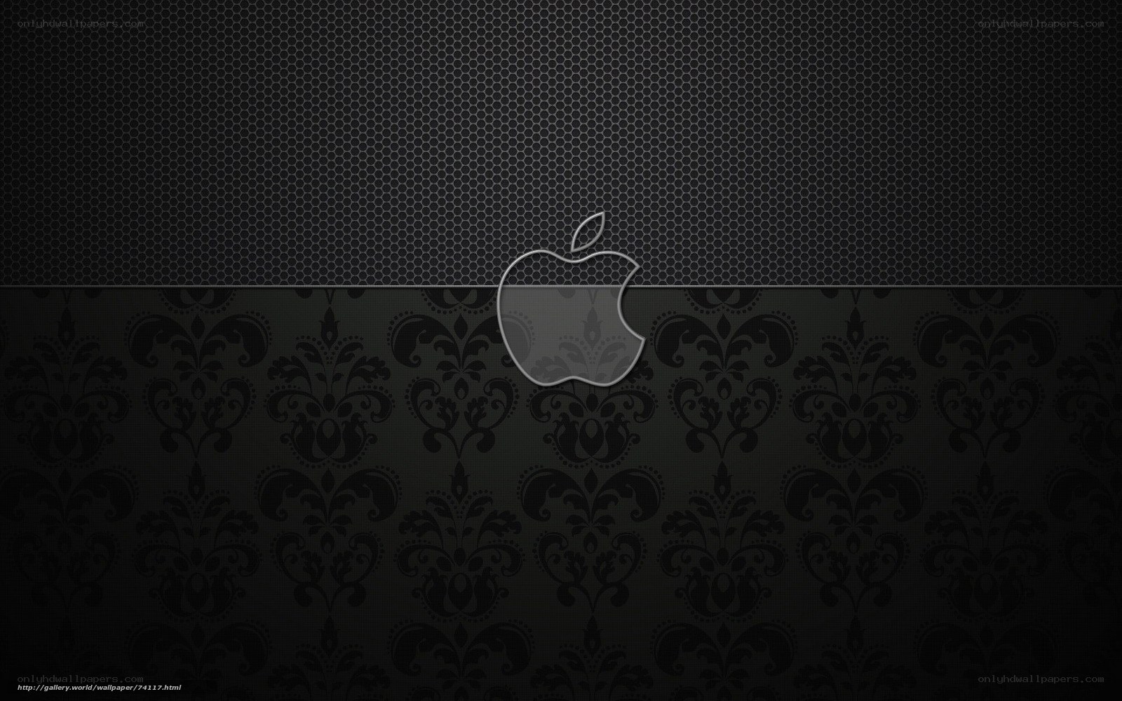 black apple wallpaper