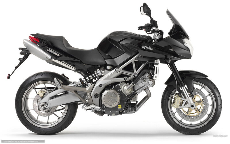 Black Aprilia Motorcycle — Neutral, Photograph, Seat, Exhaust