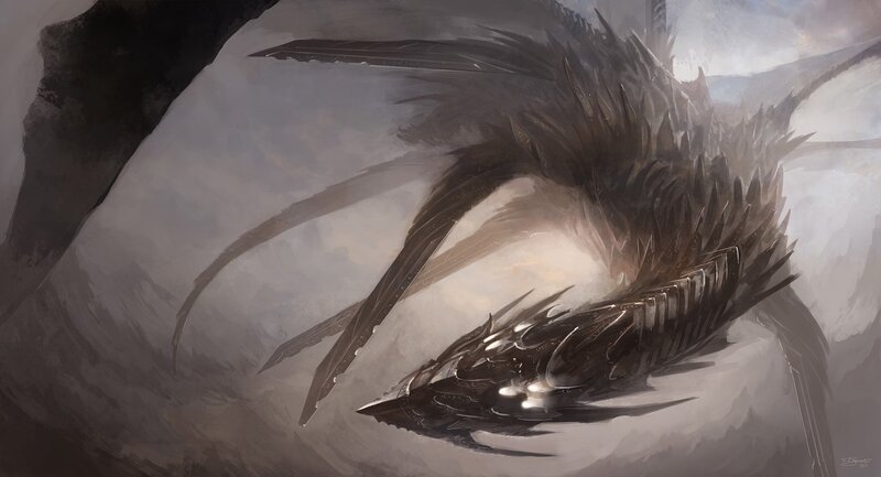Black Armored Dragon