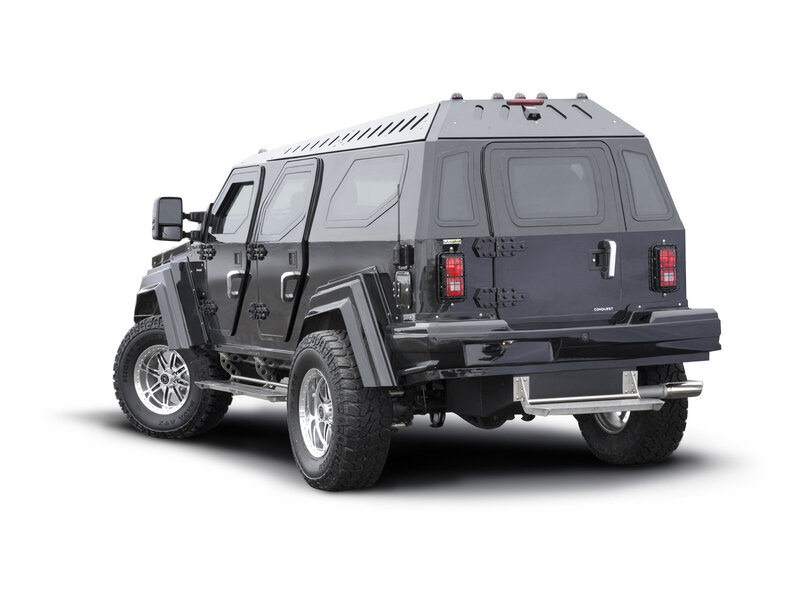 Black Armored SUV — Neutral, Photograph