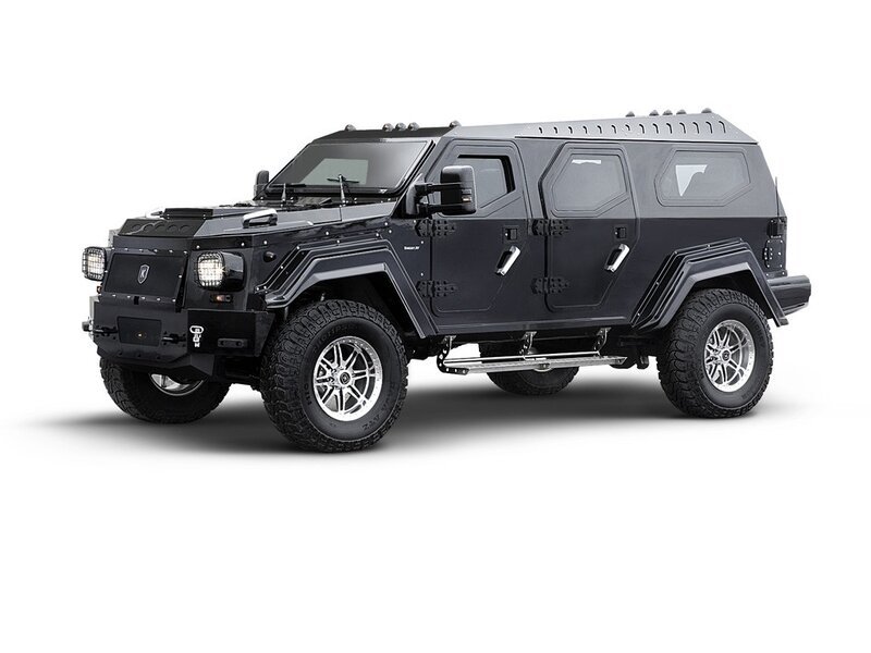 Black Armored SUV — Neutral, Photograph, Tires, Windows, Grille