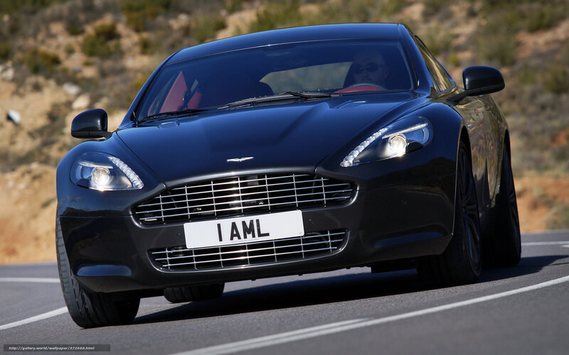 Black Aston Martin Car — Dynamic, Afternoon