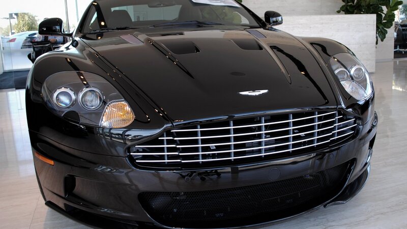 Black Aston Martin Car — Neutral