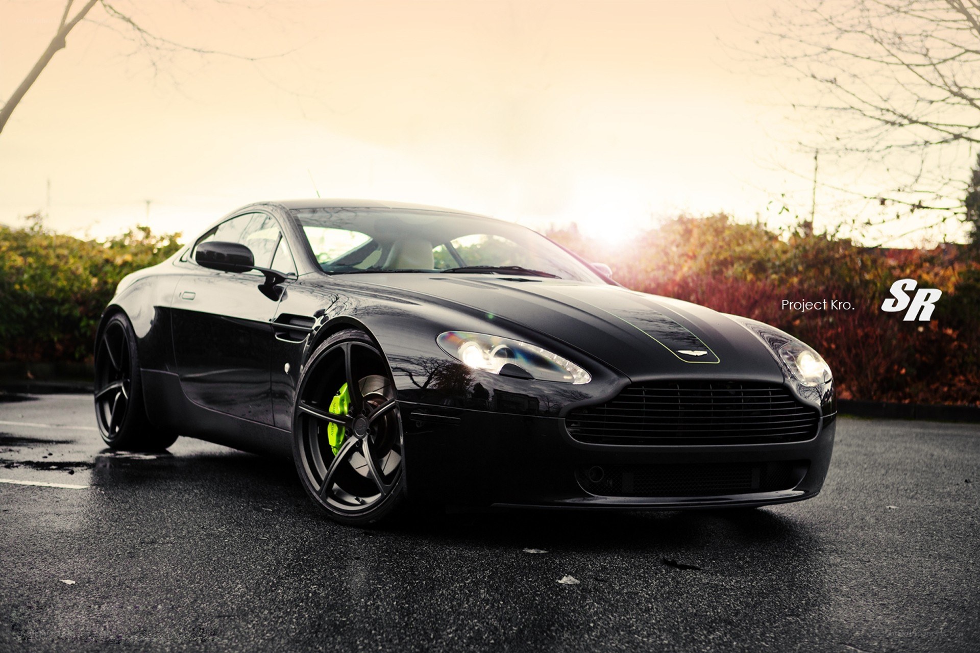 Black Aston Martin DBS