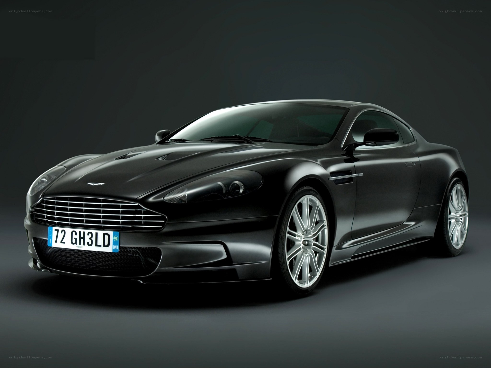 Black Aston Martin DBS