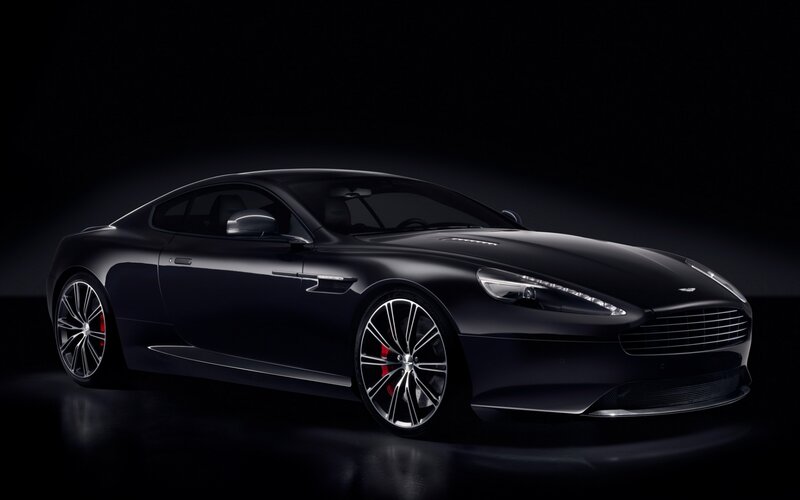 Black Aston Martin DBS