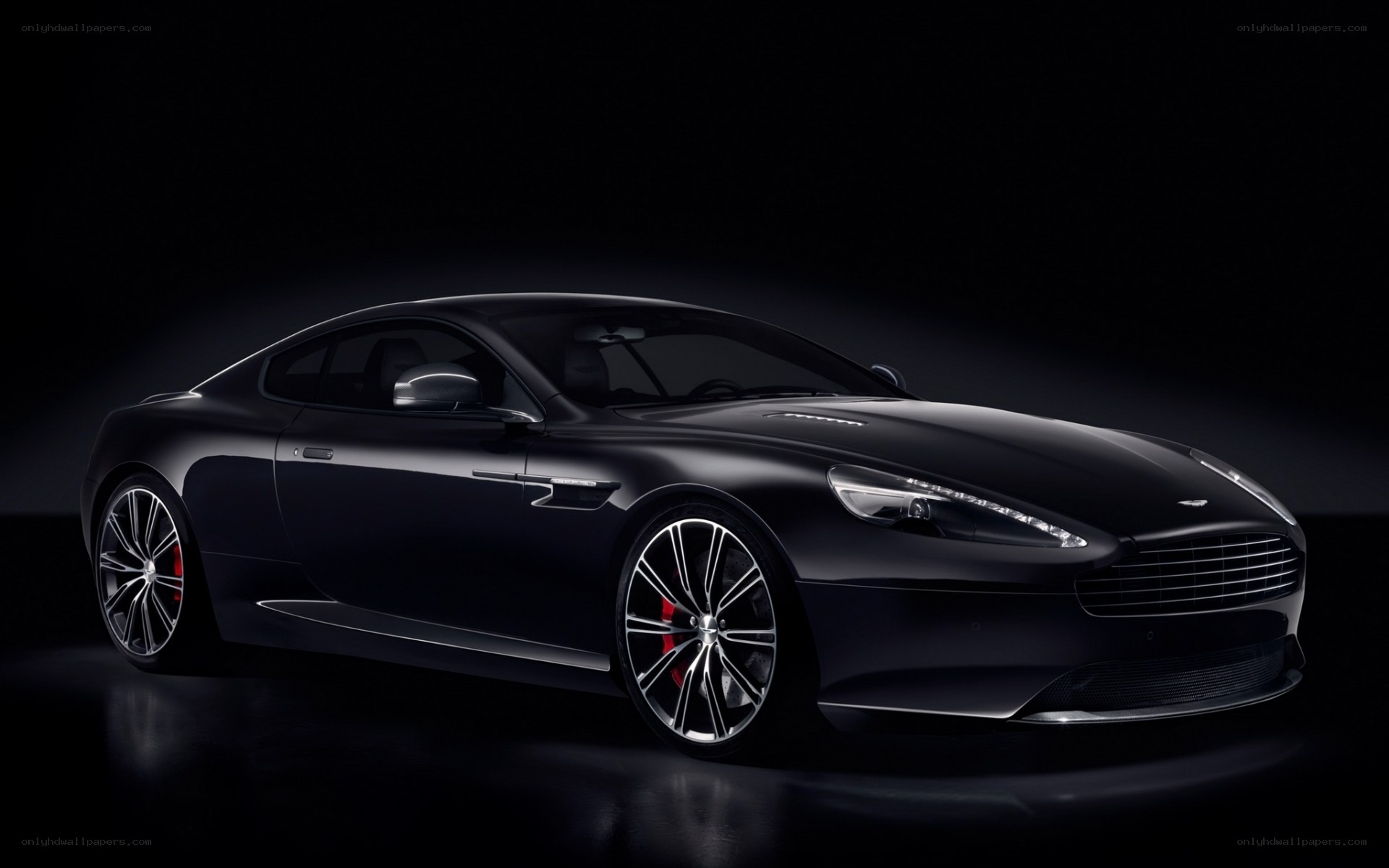 Black Aston Martin DBS