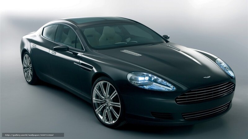 black aston martin sports car
