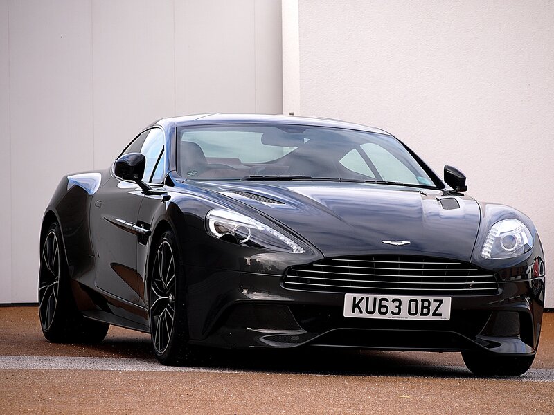 Black Aston Martin Vanquish — Neutral