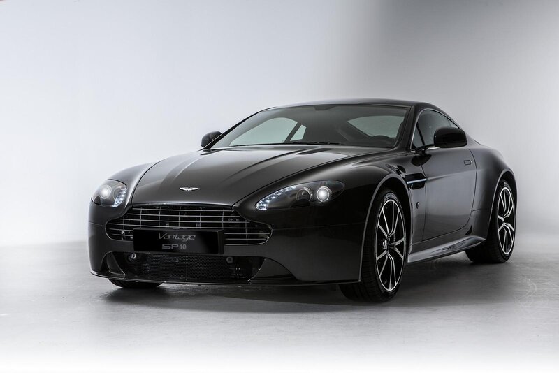Black Aston Martin Vantage — Neutral
