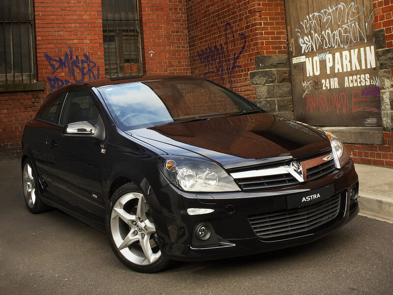 Black Astra Hatchback