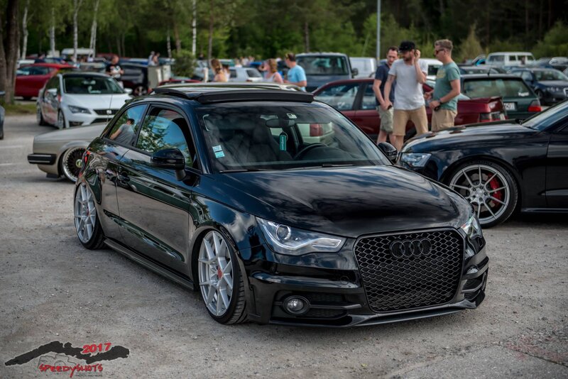 Black Audi A1 Car — Outdoor