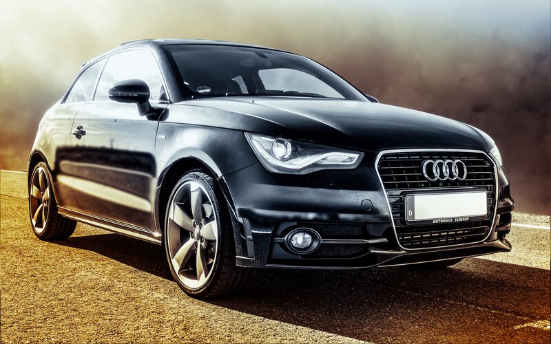 Black Audi A1 Hatchback