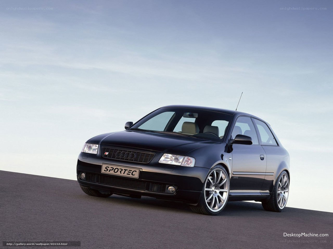 Black Audi A3 Sportec