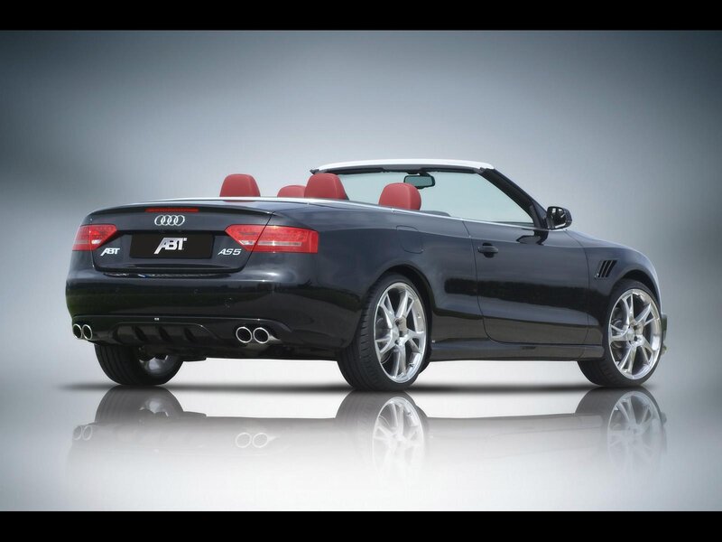Black Audi A5 Convertible