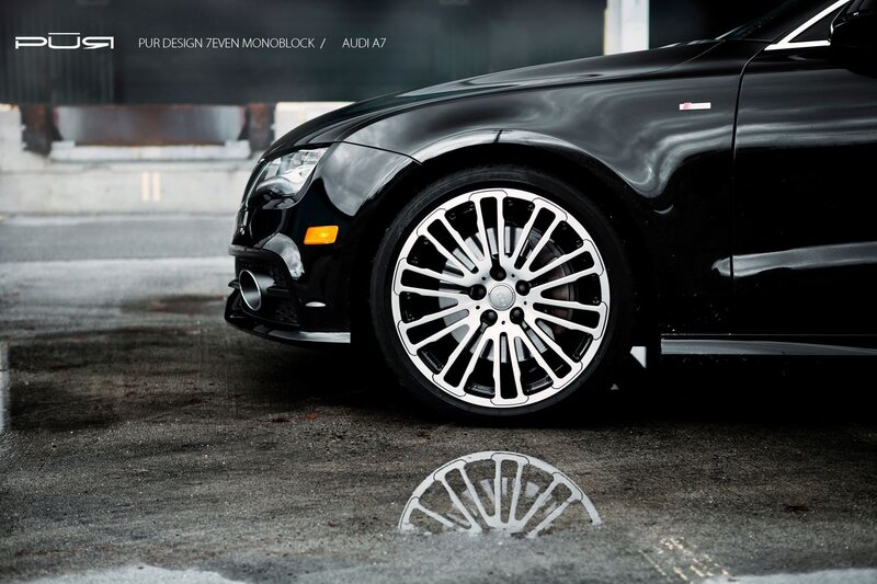 Black Audi A7 Car
