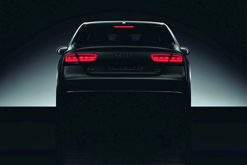 Black Audi A8 Car