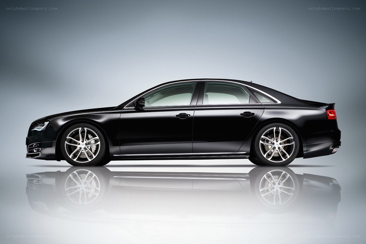 Black Audi A8 sedan
