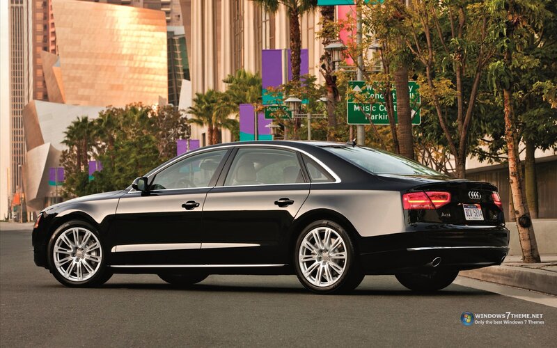 Black Audi A8 Sedan — Calm