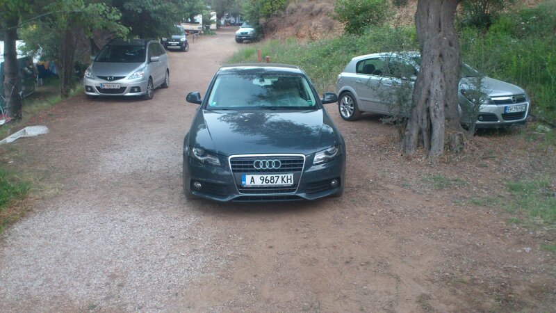 Black Audi Car — Gray, Calm