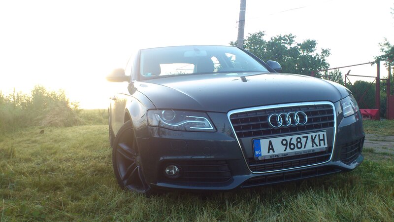 Black Audi Car — Gray, Serene