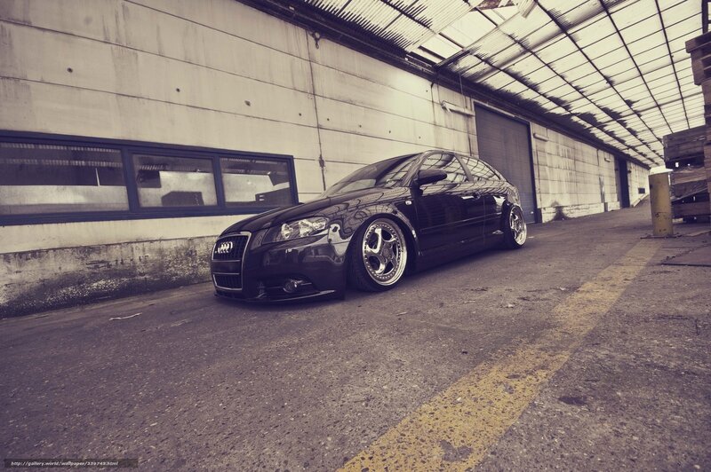 Black Audi Car — Industrial, Photograph