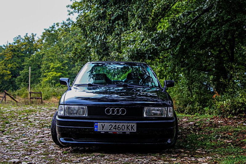 Black Audi Car — Serene