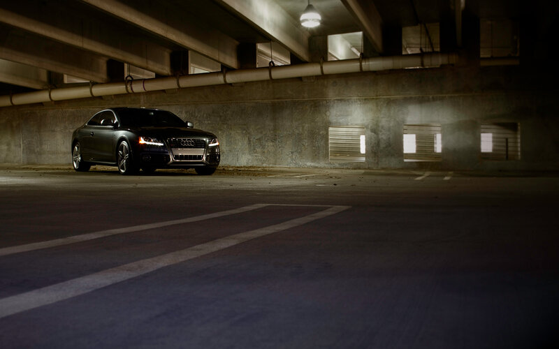 Black Audi Car