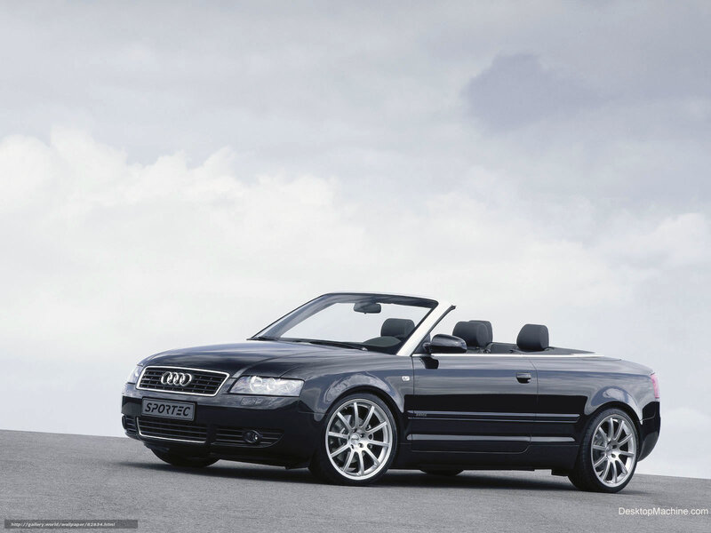 Black Audi Convertible — Calm