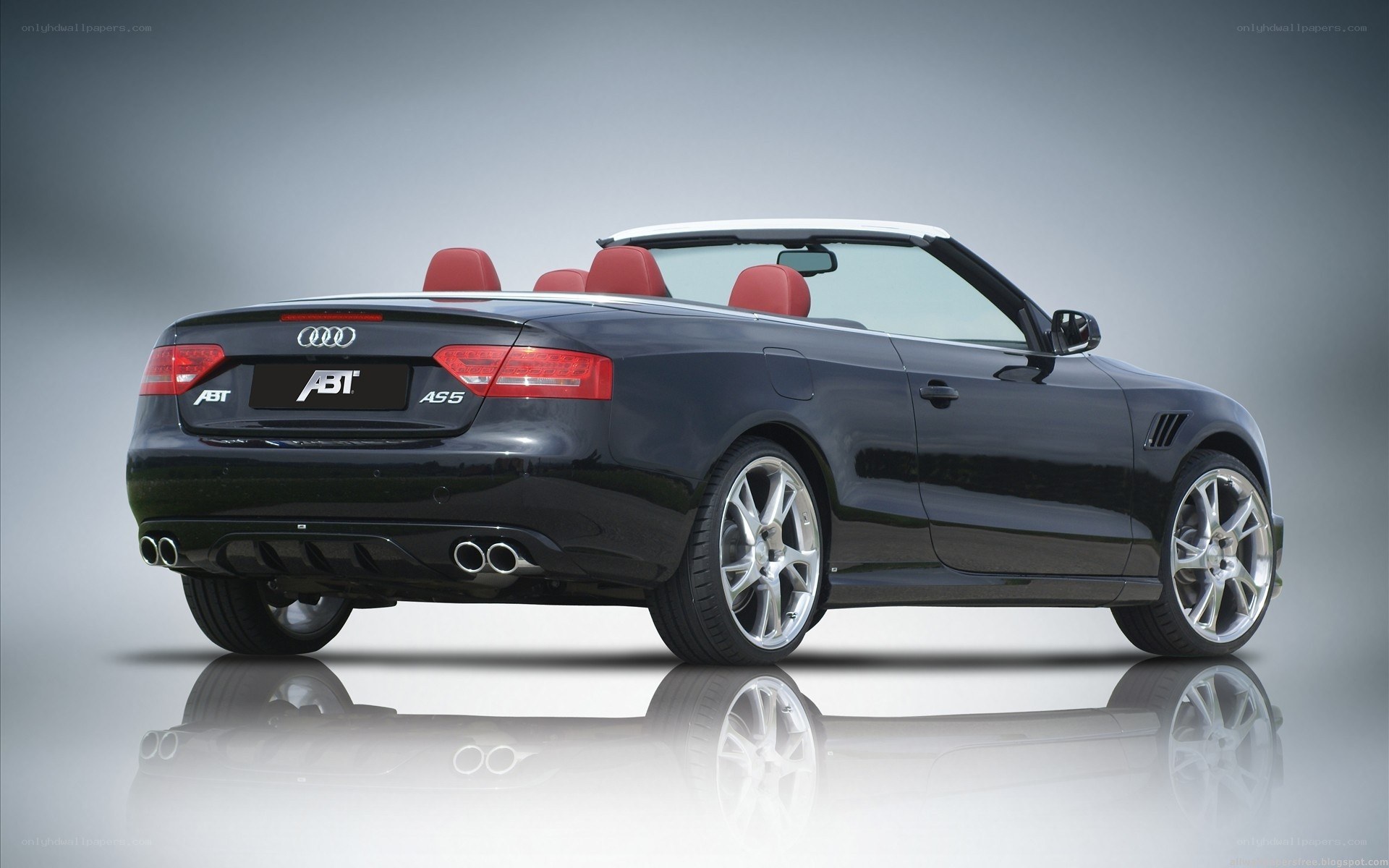 black audi convertible car