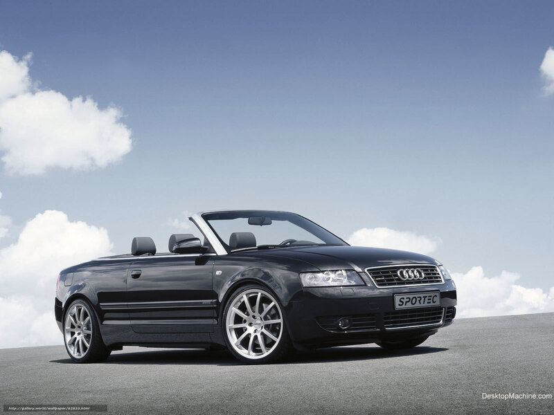 Black Audi Convertible — Serene