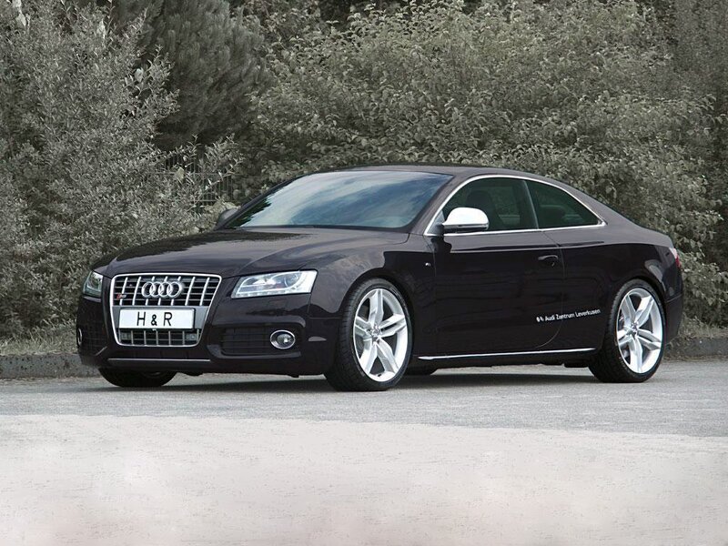 Black Audi Coupe — Calm, Afternoon, Photograph