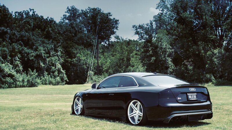 Black Audi Coupe — Calm, Afternoon