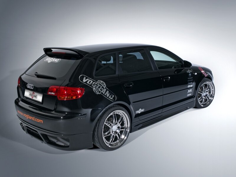 Black Audi Hatchback — Dramatic, Photograph, Car, Wheels