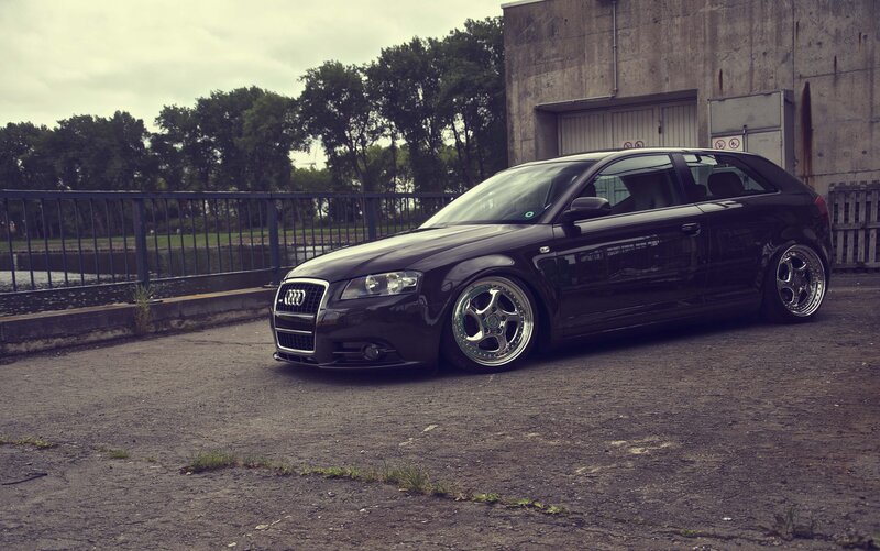 Black Audi Hatchback — Moody