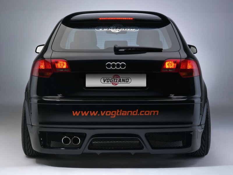 Black Audi Hatchback — Neutral, Photograph, Car, Taillights