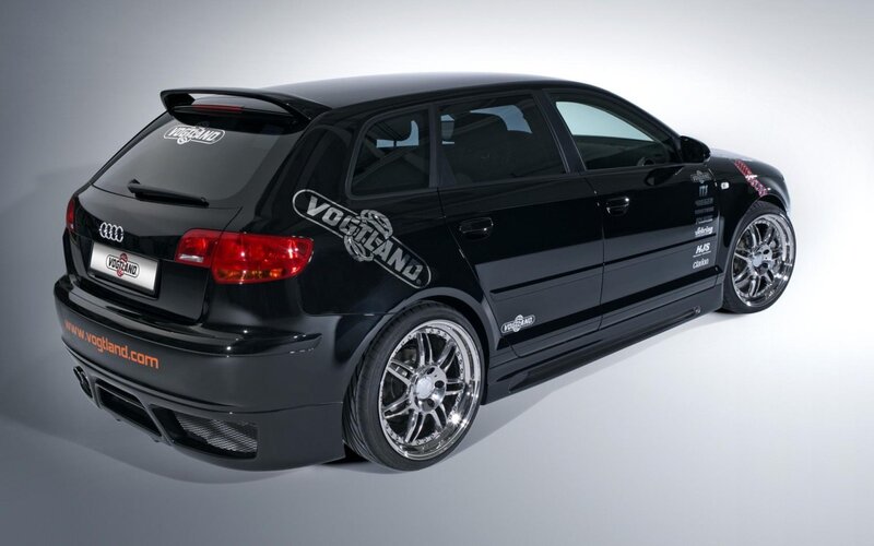 Black Audi Hatchback — Neutral, Photograph, Car, Wheel