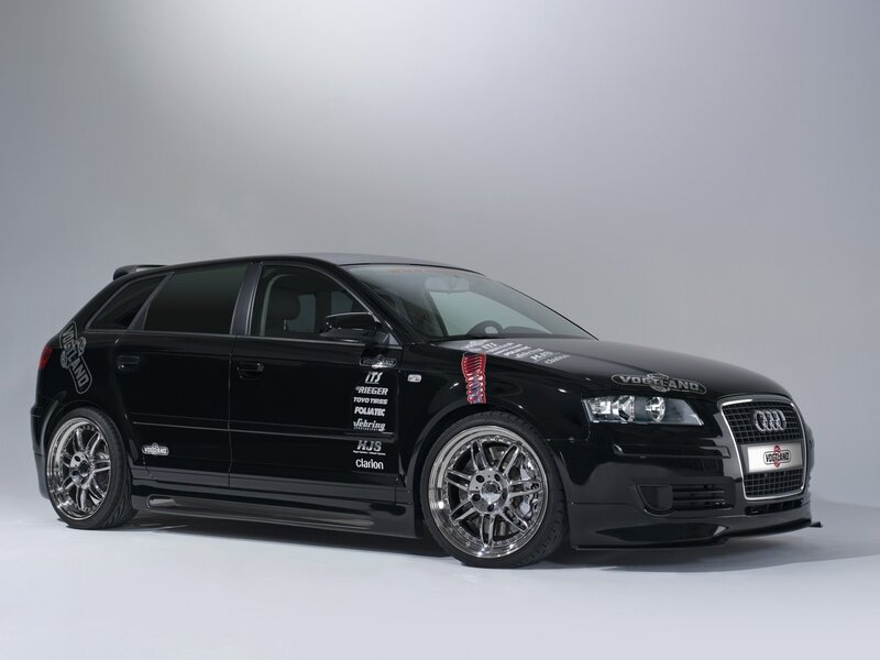 Black Audi Hatchback — Neutral, Photograph, Car, Wheels