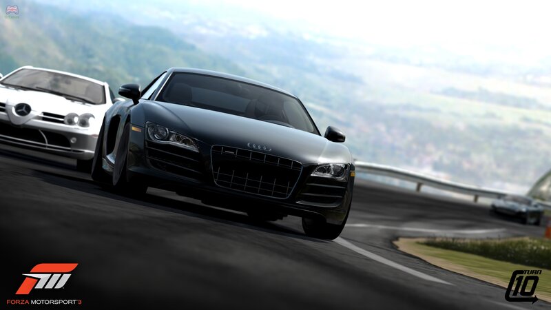 Black Audi R8 Car