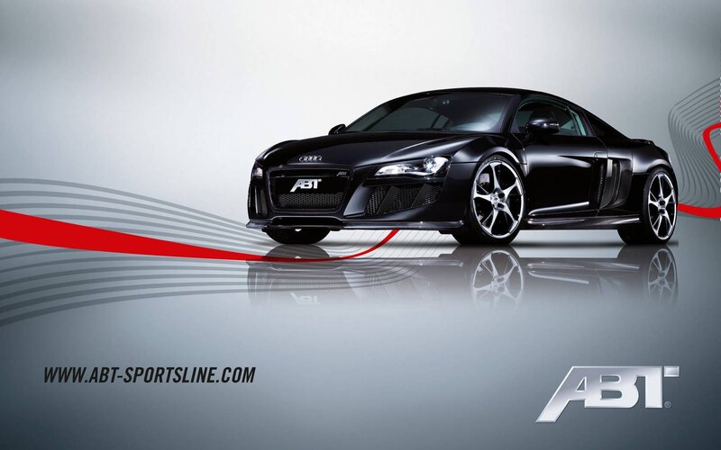 Black Audi R8 with ABT tuning