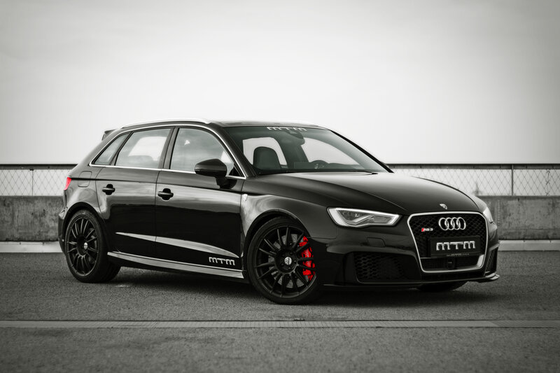 Black Audi RS3 Sportback